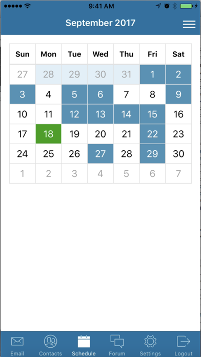 App screenshot