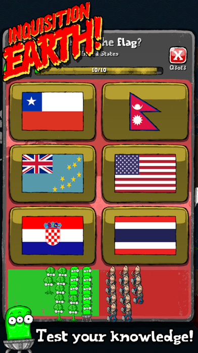 How to cancel & delete Inquisition Earth! (Map Quiz) from iphone & ipad 1