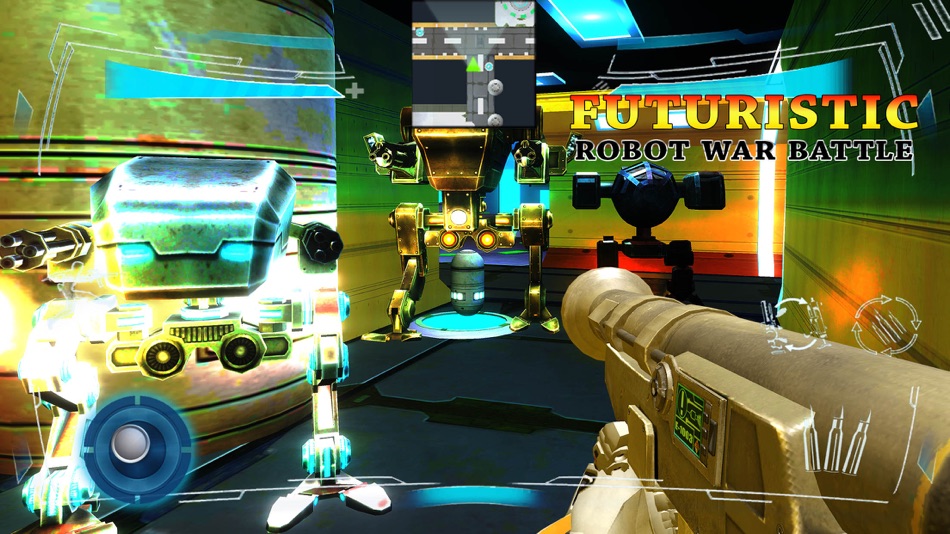 #3. Futuristic Robot War Battle (iOS) 由: ATS Technologies