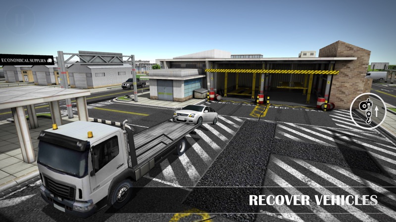Drive Sim-ulator 3D 2016 Lite screenshot 1