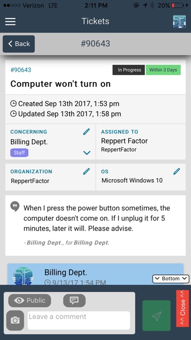 ReppertFactor Portal screenshot 4