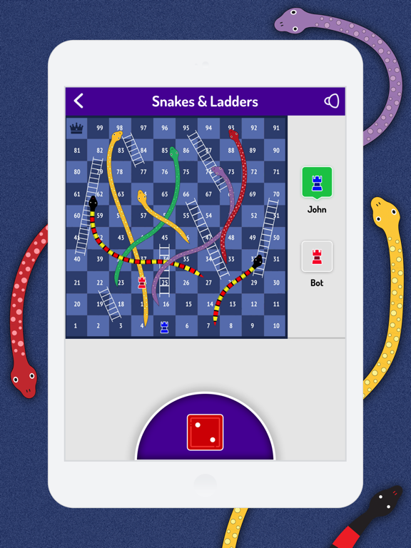 Snakes & Ladders -A Board Game iPad screenshot 5 - Games app