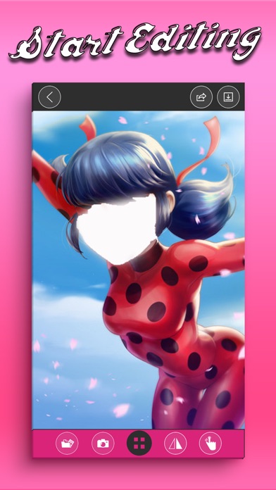 Photo Face Miraculous Ladybug screenshot 3