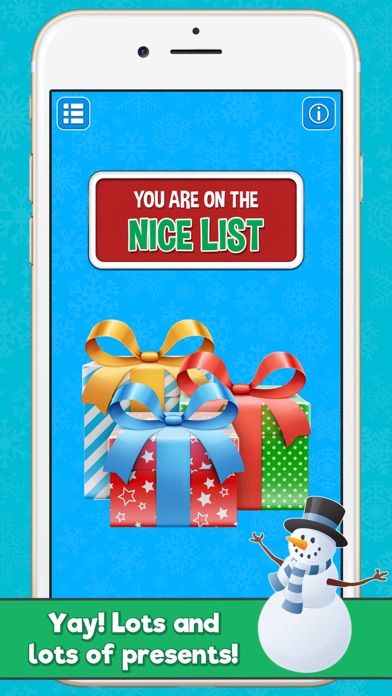 Screenshot #3 pour Santa's Naughty or Nice List
