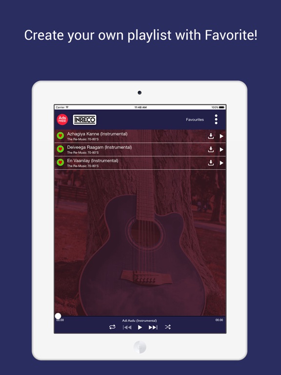 Screenshot #6 pour 50 Tamil Movie Instrumentals