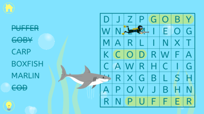 Screenshot #3 pour Kids Word Search Lite