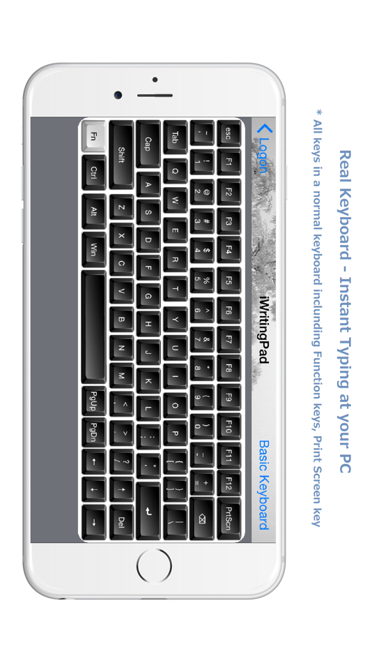 #2. iWritingPad Keyboard Mouse (iOS) 由: 2ConnectMe Limited