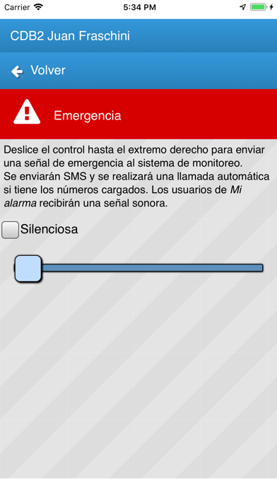 Mi alarma screenshot