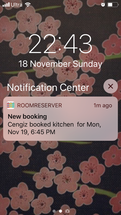 RoomReserver screenshot 2