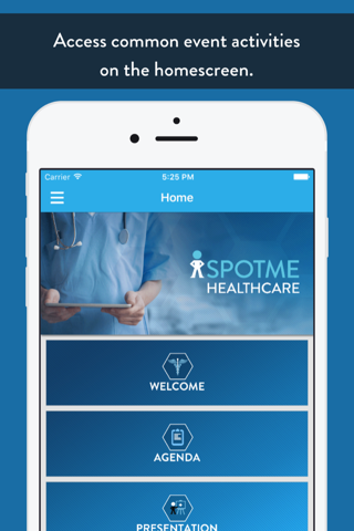 SpotMe Healthcare Event App screenshot 2