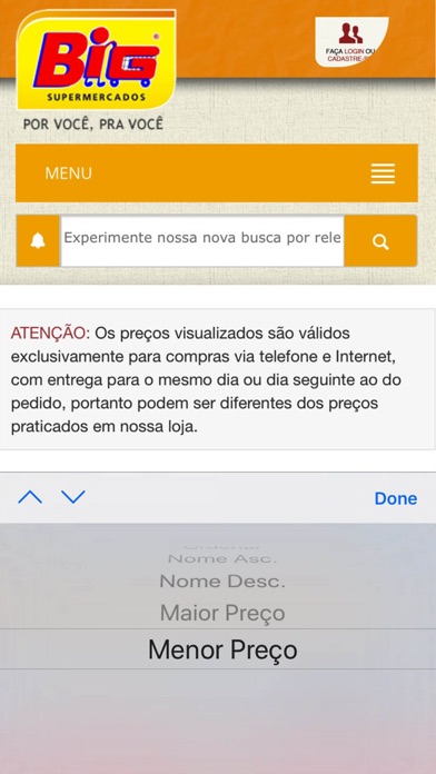 App screenshot