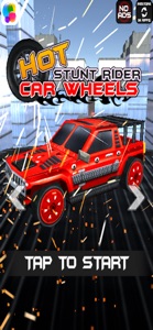 Hot Stunt Rider : Car Wheels screenshot #3 for iPhone