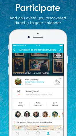 Game screenshot AmiCal - Social Calendar hack