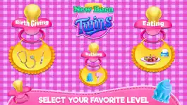 Game screenshot New Born Twins Caring apk