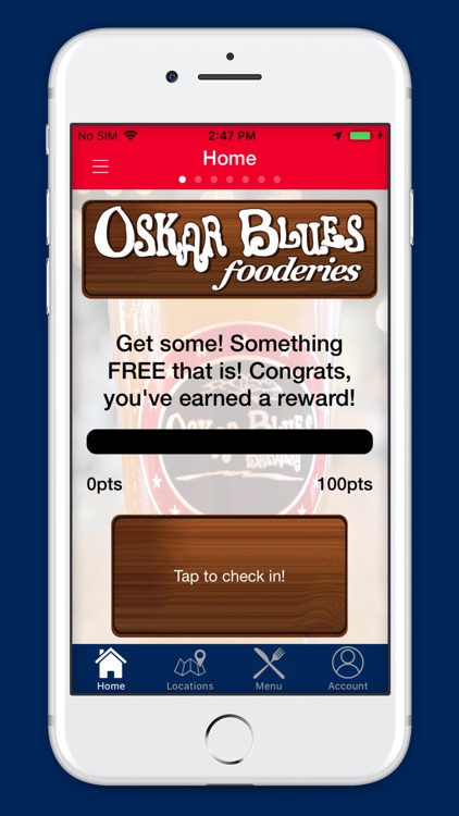 Oskar Blues Food Joint Points