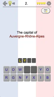 french regions: france quiz iphone screenshot 2