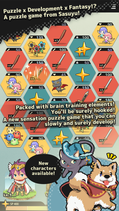 How to cancel & delete Sasuyu puzzle - Brain training fantasy puzzle game from iphone & ipad 1