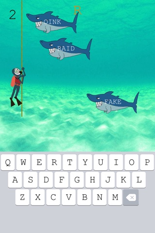 Type words - Rush shark screenshot 3