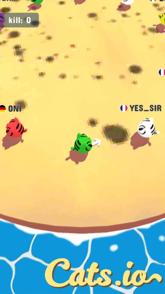#3. Cats.io Bumper Kittens (iOS) By: Sebastin Michael