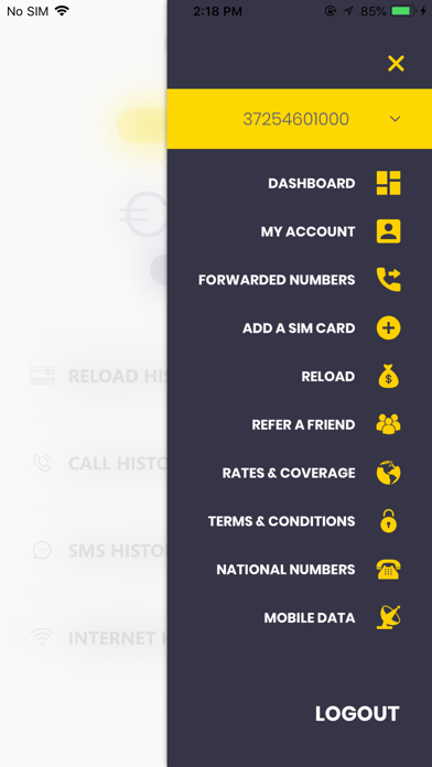 XXSIM – International SIM Card screenshot 2