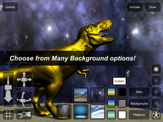 T-Rex Mannequin iPad screenshot 7 - Education app