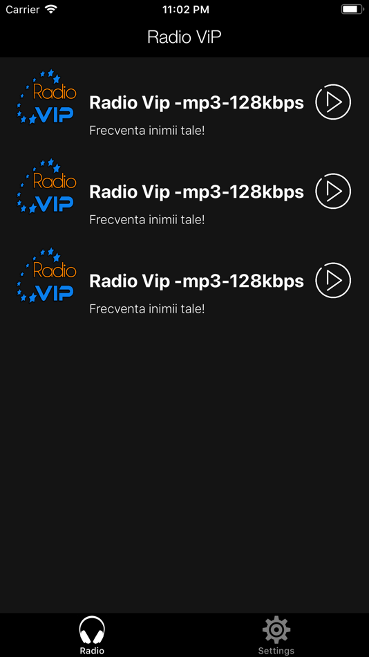 Radio Vip Romania - 1.0 - (iOS)