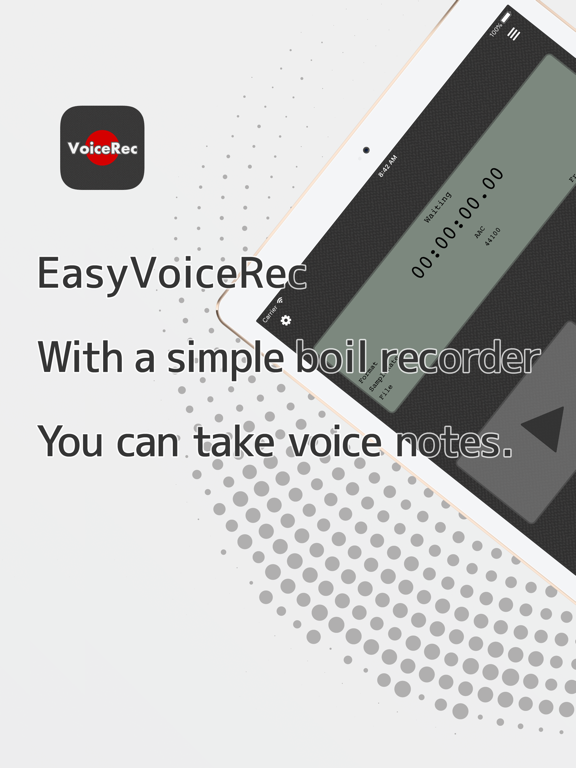 Screenshot #4 pour Easy Voice Rec
