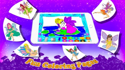 Screenshot #2 pour Fairy Colors Draw & Paint