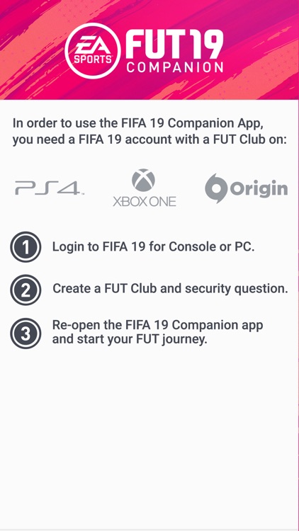 EA SPORTS™ FIFA 19 Companion