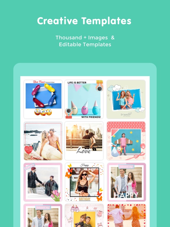 Screenshot #4 pour Postick - Text Photo Editor