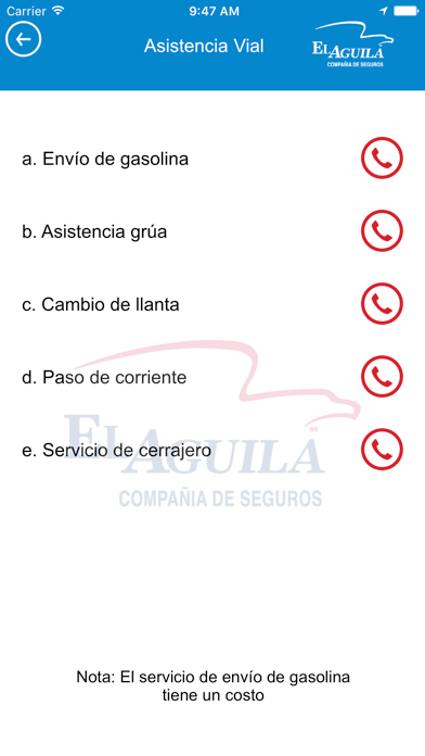App screenshot
