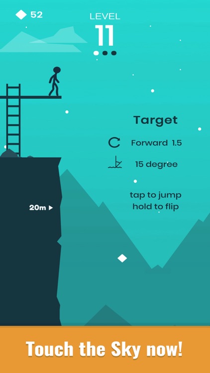 Stickman Cliff Flip Diving screenshot-3