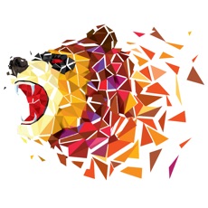 Activities of Animal Polygon Art LoPoly Work