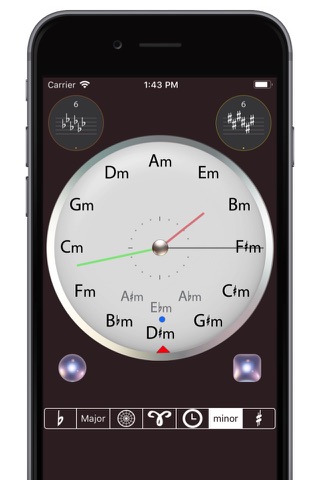 Circle of 5ths Clock screenshot 3