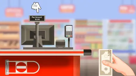 Supermarket Shopping RC Cart