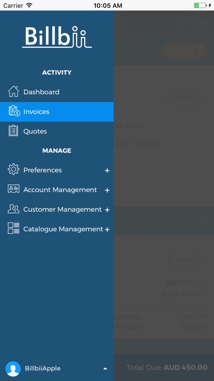 Invoicing & Quotes | Billbii screenshot-4