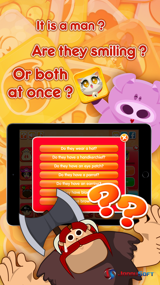 #4. Guess my character! (iOS) By: JanduSoft S.L.