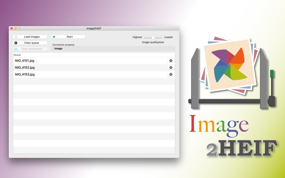 Image2HEIF - HEIC Converter - 2.2 - (macOS)