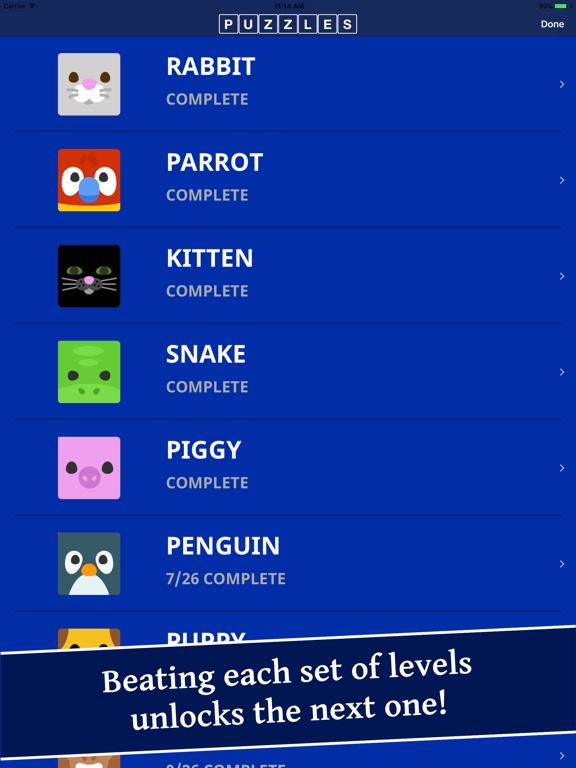 Screenshot #5 pour Word Gram Puzzles