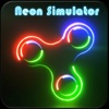 Neon Fidget Spinners (Simulator)