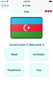 How to cancel & delete country flags memorizer 1