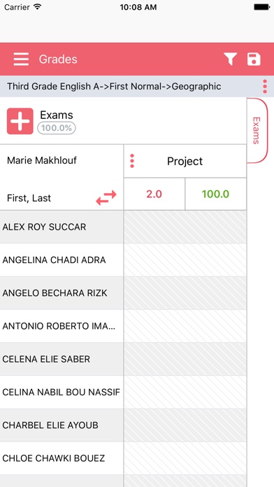 eSchool Gradebook screenshot 3