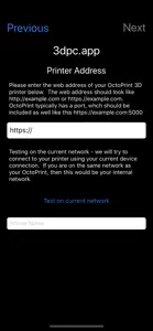 3dpc for OctoPrint screenshot #2 for iPhone