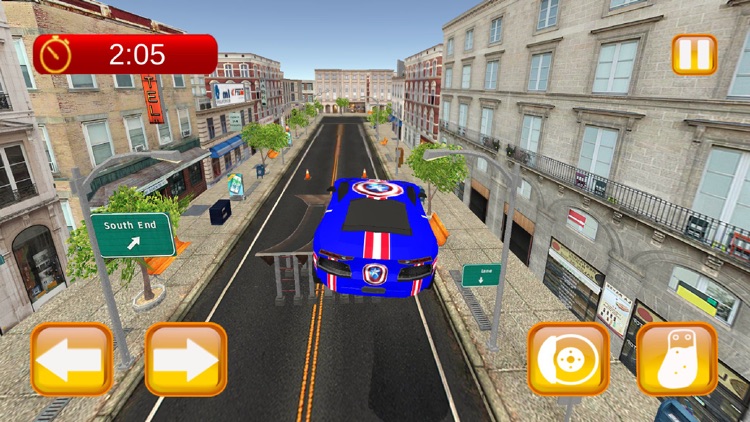 Superhero Car Driver Stunts screenshot-3