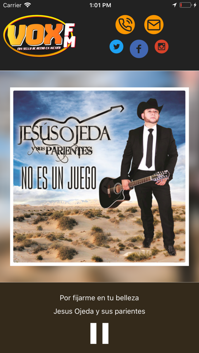 Screenshot #2 pour Vox FM Radio