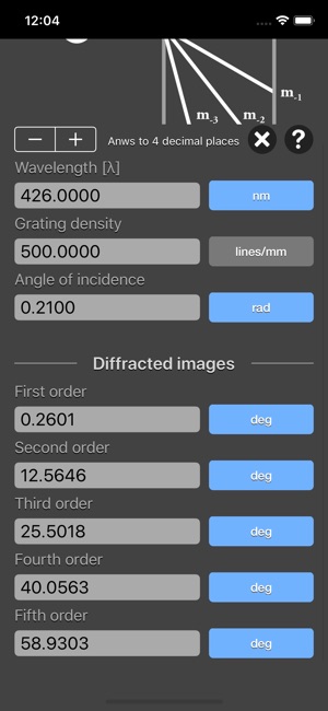 Diffraction Grating Calculator(圖6)-速報App