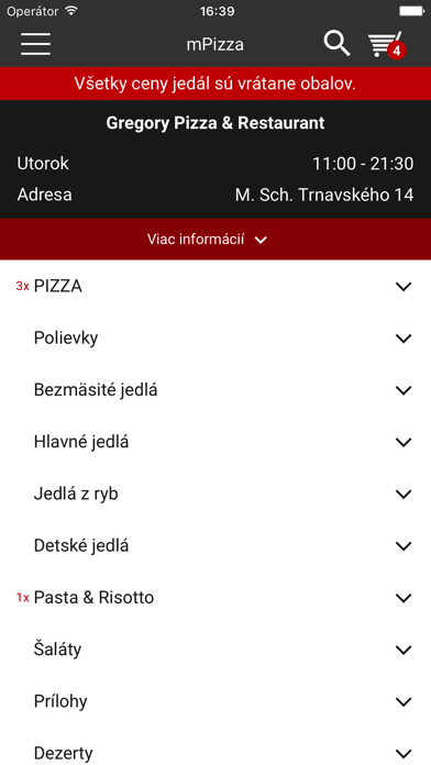 Gregory Pizza & Restaurant screenshot 3