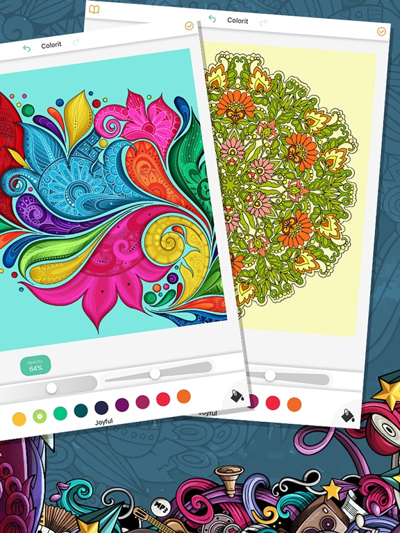 Screenshot #5 pour DoodleColor Livre De Coloriage
