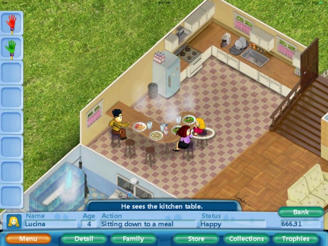virtual families 2 kitchen sink is leaking