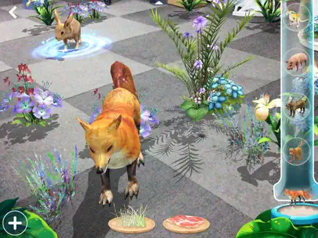 AR Land Zoo - Build & Feed